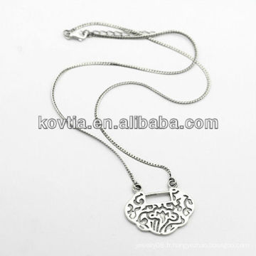 Collier en argent sterling 925 bijoux en argent